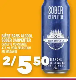 Marche Ami BIÈRE SANS ALCOOL SOBER CARPENTER offer
