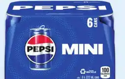 Walmart Pepsi Mini Cans offer