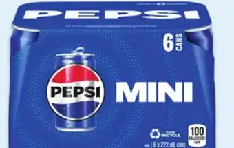 Walmart Pepsi Mini Cans offer