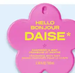 Walmart DAISE Body Mist or Body Spray and Deodorant offer