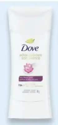 Walmart Dove Antiperspirant 74 g offer