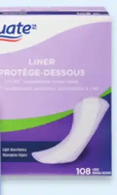 Walmart Equate Pads or Liners offer