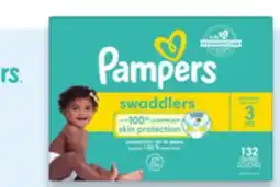Walmart Pampers Swaddlers Huge pack Diapers offer