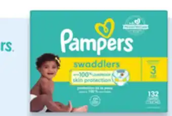 Walmart Pampers Swaddlers Huge pack Diapers offer