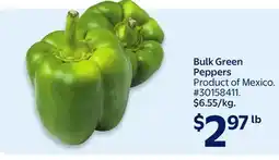 Walmart Bulk Green Peppers offer