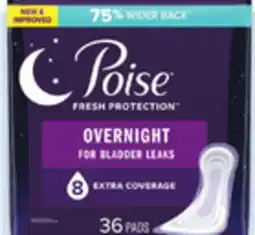 Walmart Depend or Poise Incontinence Underwear offer