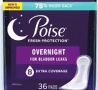 Walmart Depend or Poise Incontinence Underwear offer