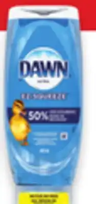 Walmart Dawn EZ-Squeeze or Platinum Dish Soap offer