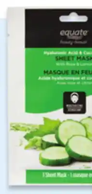 Walmart Equate Beauty Masks offer