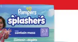 Walmart Pampers Jumbo Splashers Swim Pants offer