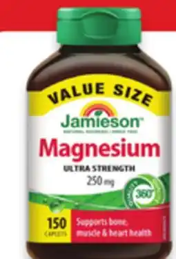 Walmart Jamieson Vitamin D 500s or Magnesium, 150s offer