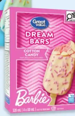 Walmart Great Value Ice Cream Bars offer