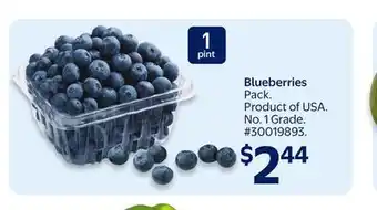 Walmart Blueberries offer