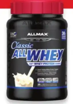 Walmart Allmax AllWhey Protein Powder offer