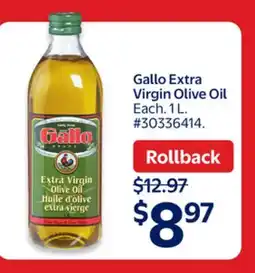 Walmart Gallo Extra Virgin Olive Oil offer
