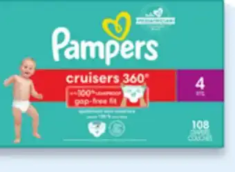 Walmart Pampers Cruisers 360 Diapers offer
