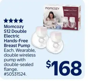 Walmart Momcozy S12 Double Electric Hands-Free Breast Pump offer