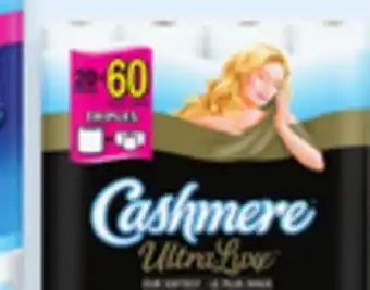 Walmart Cashmere Bathroom Tissue UltraLuxe 20=60, 198 Sheets per Roll offer