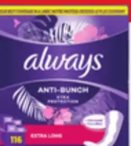 Walmart Always Pads offer