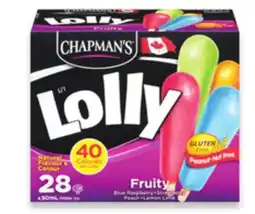 Walmart Chapman's Li'l Lolly Novelties offer