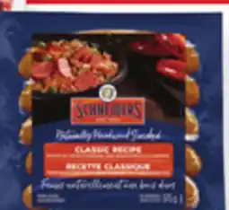 Walmart Schneiders Classic Recipe Smoked Sausages offer