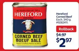 Walmart Hereford Corned Beef offer
