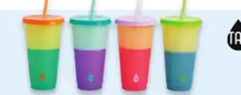 Walmart Colour-Changing Tumblers 24-oz. 4-Pack or 12-oz. 5 Pack offer