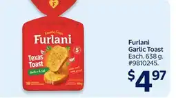 Walmart Furlani Garlic Toast offer