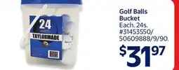 Walmart Golf Balls Bucket offer