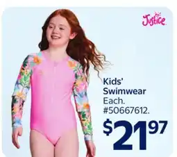 Walmart Kids' Swimwear offer