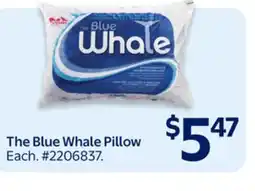 Walmart The Blue Whale Pillow offer