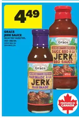 Real Canadian Superstore GRACE JERK SAUCE, 350-480 ML offer