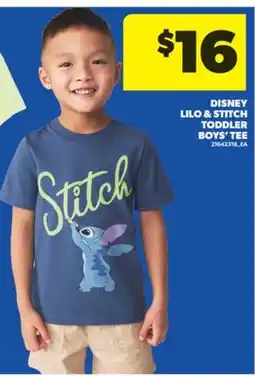 Real Canadian Superstore DISNEY LILO & STITCH TODDLER BOYS' TEE offer