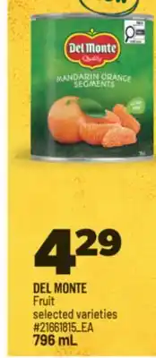 Real Canadian Superstore DEL MONTE FRUIT offer