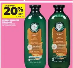 Real Canadian Superstore HERBAL ESSENCES HAIR CARE offer