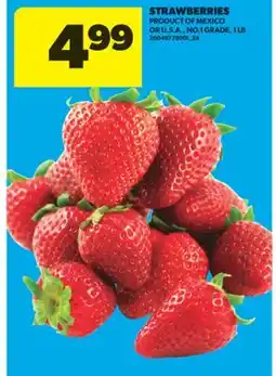 Real Canadian Superstore STRAWBERRIES, 1 LB offer
