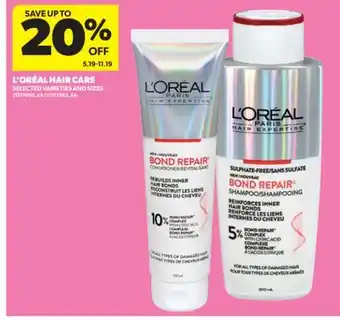 Real Canadian Superstore L' ORÉAL HAIR CARE offer