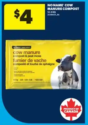 Real Canadian Superstore NO NAME COW MANURE COMPOST, 12.5 KG offer