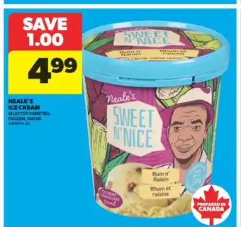 Real Canadian Superstore NEALE'S ICE CREAM, 500 ML offer