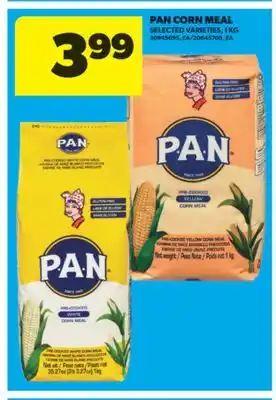 Real Canadian Superstore PAN CORN MEAL, 1 KG offer