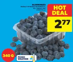 Real Canadian Superstore BLUEBERRIES, 340 G offer