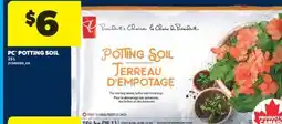 Real Canadian Superstore PC POTTING SOIL, 25 L offer