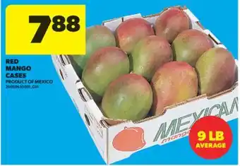 Real Canadian Superstore RED MANGO CASES, 9 LB offer