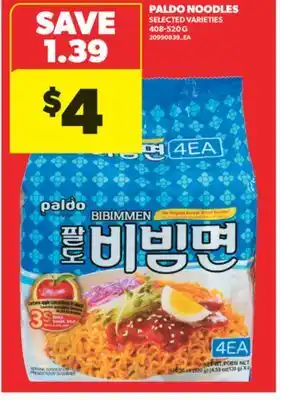Real Canadian Superstore PALDO NOODLES, 408-520 G offer