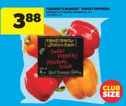 Real Canadian Superstore FARMER'S MARKET SWEET PEPPERS, 4'S offer