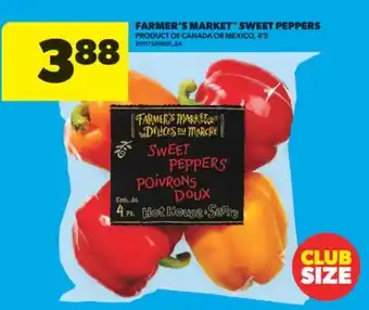 Real Canadian Superstore FARMER'S MARKET SWEET PEPPERS, 4'S offer