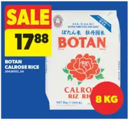 Real Canadian Superstore BOTAN CALROSE RICE, 8 KG offer