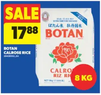 Real Canadian Superstore BOTAN CALROSE RICE, 8 KG offer