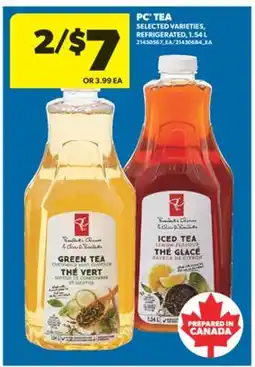 Real Canadian Superstore PC TEA, 1.54 L offer