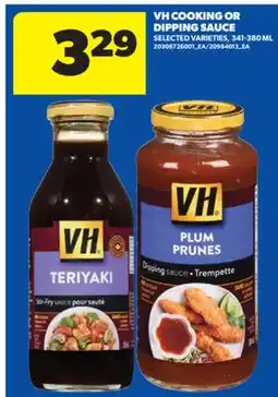 Real Canadian Superstore VH COOKING OR DIPPING SAUCE, 341-380 ML offer